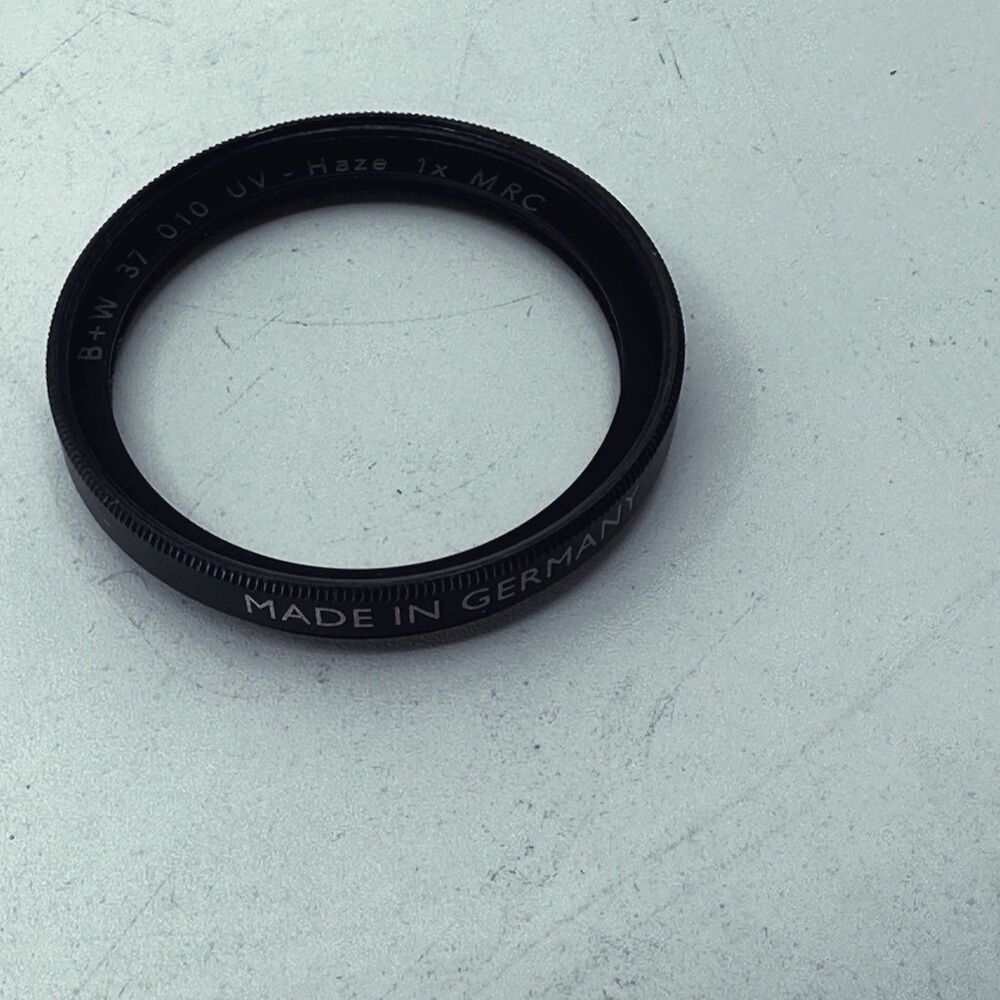 B+W 37mm 010 UV-Haze 1x MRC F-Pro Filter Multi-Coated Made in Germany